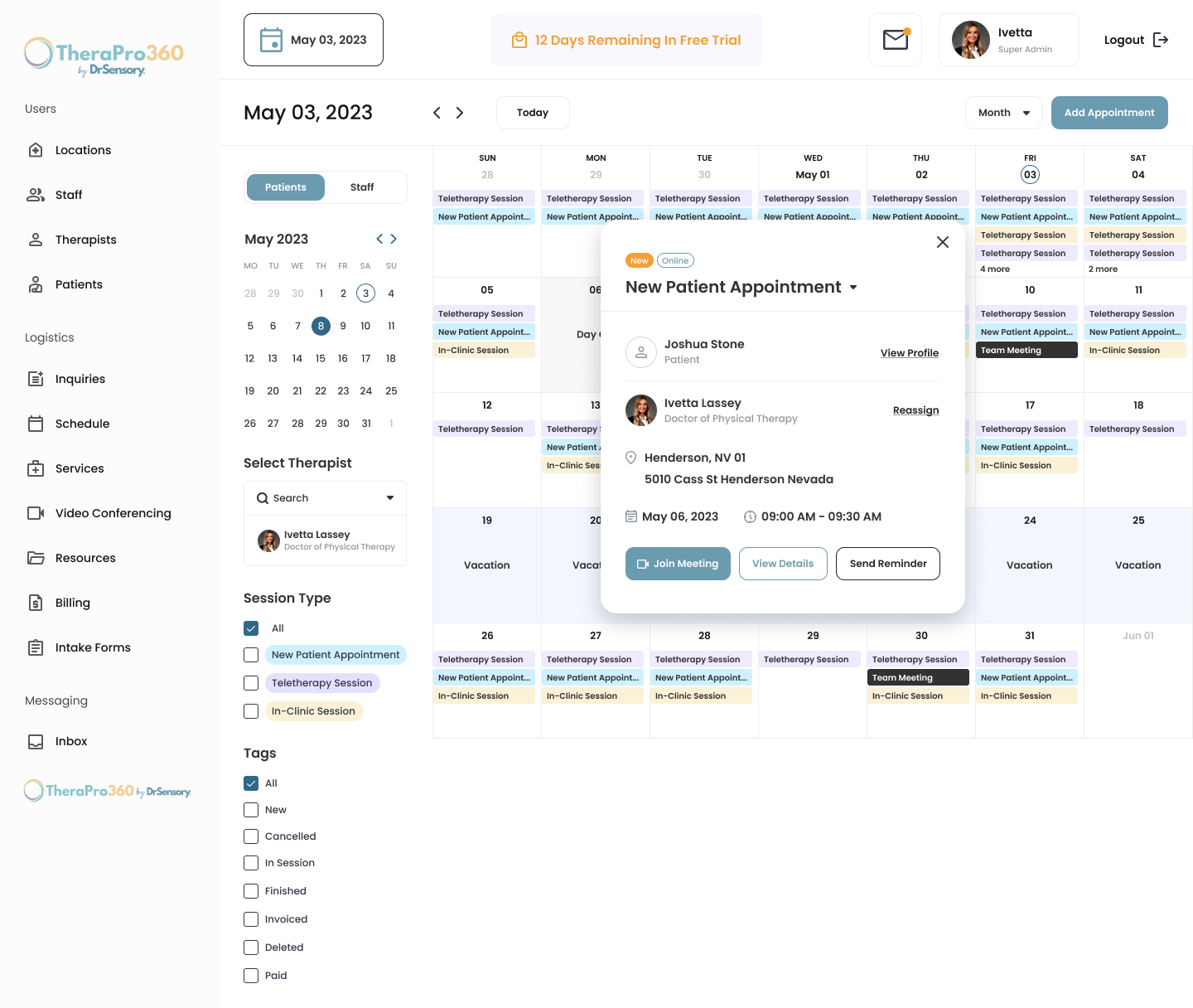 Easy Patient Scheduling